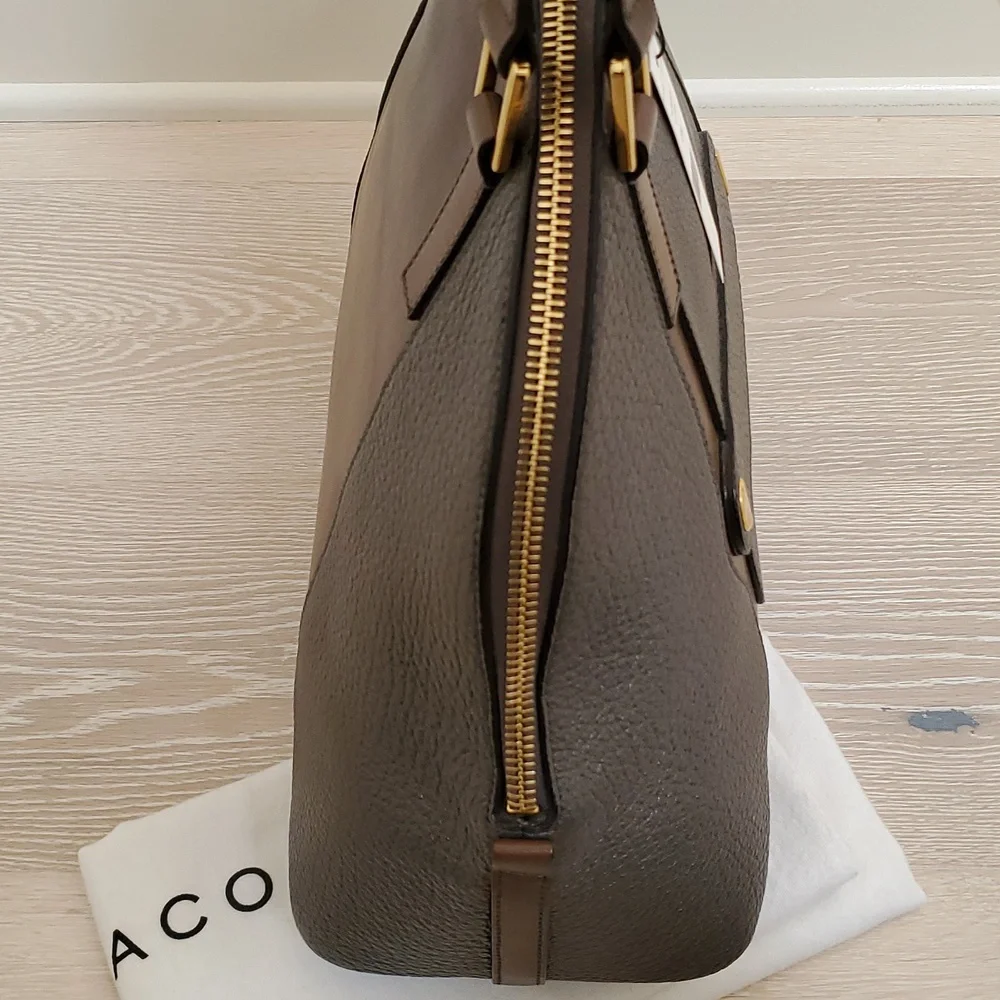 NWT Marc Jacobs The Crosby Bowery Satchel in Slate
